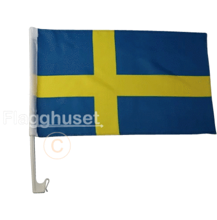 Bilfnsterflagga Sverige