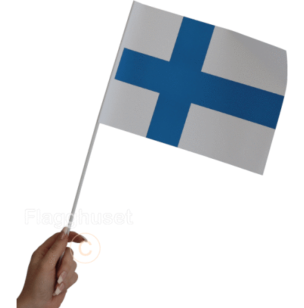 Finland pappersflagga 6-pack