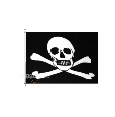 Piratflagga 30x45cm