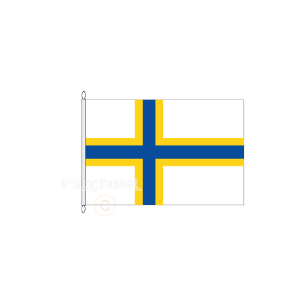 Sverigefinska 75 cm Fasadflagga