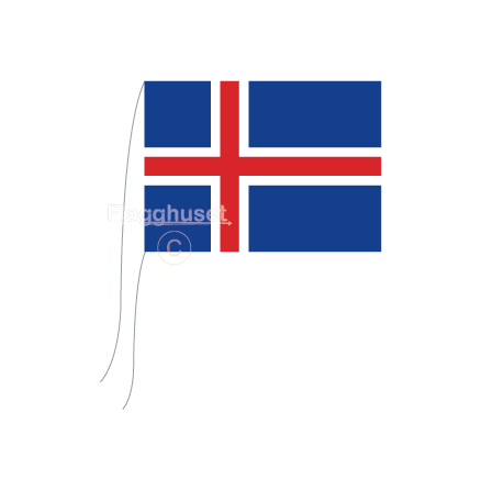 Island Bordsflagga 