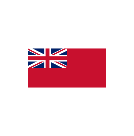 Storbritannien Red Ensign Flagga